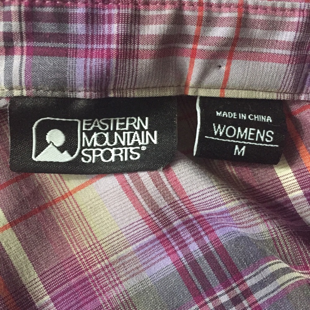 EASTERN MOUNTAIN SPORTS Plaid Button Down Shirt - Picture 11 of 12